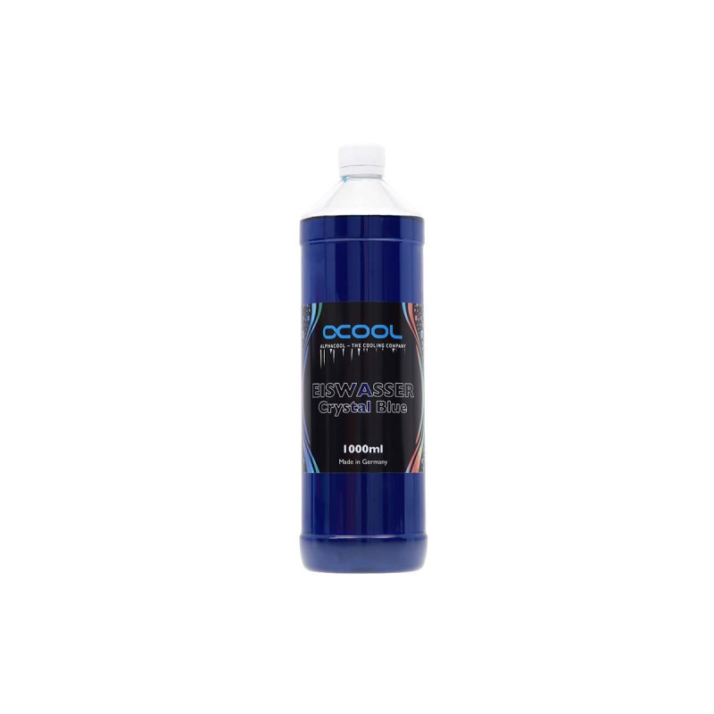 Alphacool 18543 Eiswasser Crystal Bleu UV-Actif Fertiggemisch 1000ml Refroidissement par Eau Liquides de Refroidissement Alphacool 18543 Eiswasser Crystal Bleu UV-Actif Fertiggemisch 1000ml Refroidissement par Eau Liquides de Refroidissement