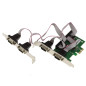 KALEA-INFORMATIQUE Carte contrôleur PCI Express PCIe Série RS232 4 Ports avec Chipset ASIX AX99100. avec équerres Low et High Pr KALEA-INFORMATIQUE Carte contrôleur PCI Express PCIe Série RS232 4 Ports avec Chipset ASIX AX99100. avec équerres Low et High Pr