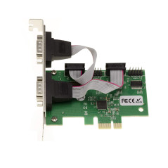 KALEA-INFORMATIQUE Carte contrôleur PCI Express PCIe Série RS232 4 Ports avec Chipset ASIX AX99100. avec équerres Low et High Pr