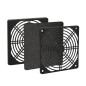 GELRHONR Ventilateur PC Filtre Grille 12 x 12 cm, Filtre à Poussière en PVC noir 122 mm Filtre de ventilateur d'ordinateur avec GELRHONR Ventilateur PC Filtre Grille 12 x 12 cm, Filtre à Poussière en PVC noir 122 mm Filtre de ventilateur d'ordinateur avec