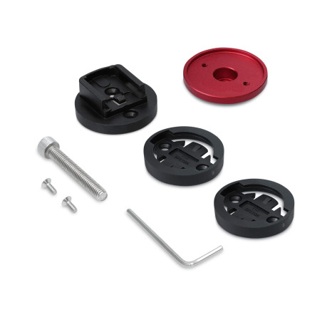 kwmobile Support Montage GPS Compatible avec Garmin Edge/Bryton Rider/CatEye - 1x Capuchon de Jeu de Direction Guidon Vélo