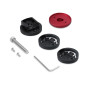 kwmobile Support Montage GPS Compatible avec Garmin Edge/Bryton Rider/CatEye - 1x Capuchon de Jeu de Direction Guidon Vélo kwmobile Support Montage GPS Compatible avec Garmin Edge/Bryton Rider/CatEye - 1x Capuchon de Jeu de Direction Guidon Vélo