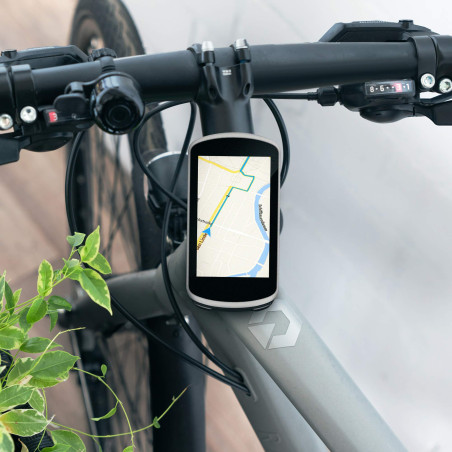 kwmobile Support Montage GPS Compatible avec Garmin Edge/Bryton Rider/CatEye - 1x Capuchon de Jeu de Direction Guidon Vélo