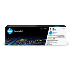 HP Toner Cyan Grande capacité LaserJet Authentique 219X