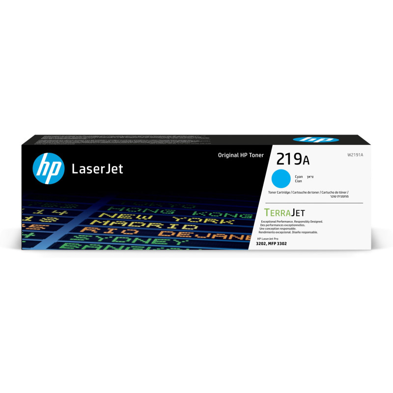 HP Toner Cyan LaserJet Authentique 219A