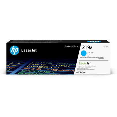HP Toner Cyan LaserJet Authentique 219A