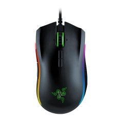 Razer Mamba Elite - Souris Filaire (avec 9 Boutons Mécaniques Programmables, Capteur Optique avec Illumination Chromatique RGB e