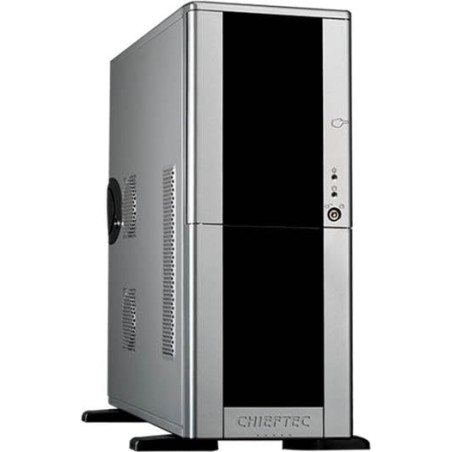 Chieftec Mesh MidiTower LCX-01SLSLB Argent 400 W