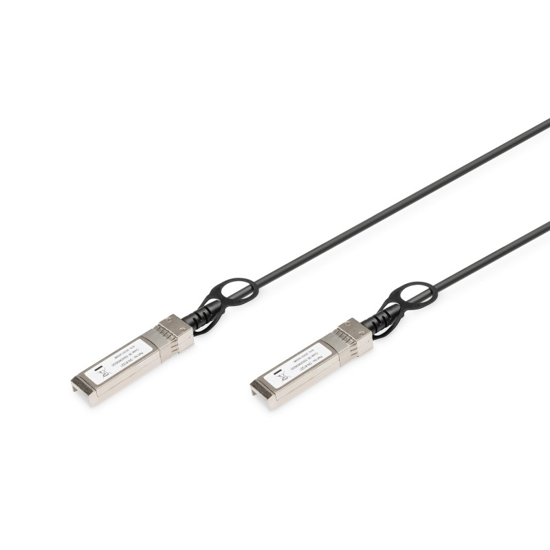 DIGITUS Universal SFP+ DAC Cable - 10 Gbit/s - Câble réseau - 3 m - Direct Attach Cable - Direct Attach Copper - AWG30 Twinax - DIGITUS Universal SFP+ DAC Cable - 10 Gbit/s - Câble réseau - 3 m - Direct Attach Cable - Direct Attach Copper - AWG30 Twinax -