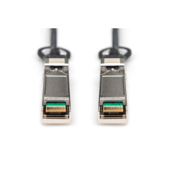 DIGITUS Universal SFP+ DAC Cable - 10 Gbit/s - Câble réseau - 3 m - Direct Attach Cable - Direct Attach Copper - AWG30 Twinax -
