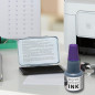 Imprint 7711 Recharge d'encre pour tampon encreur 9071M, 9072M, 9073M – 1 flacon de recharge 24 ml, violet, encre à base d'eau, Imprint 7711 Recharge d'encre pour tampon encreur 9071M, 9072M, 9073M – 1 flacon de recharge 24 ml, violet, encre à base d'eau,