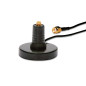 DIGITUS Embase d'antenne LAN sans Fil - pour Wi-FI 2,4 & 5 GHz - magnétique - connecteur RP-SMA - câble de 1,5m - Noir DIGITUS Embase d'antenne LAN sans Fil - pour Wi-FI 2,4 & 5 GHz - magnétique - connecteur RP-SMA - câble de 1,5m - Noir