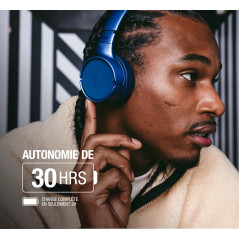 Fresh 'n Rebel Code Fuse, Casque Bluetooth sans Fil Supra-Aural, 30h D'Autonomie, avec Microphone et Assistant Vocal, Commandes