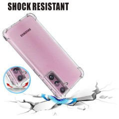 Coque de téléphone pour Samsung Galaxy S21 5G protection rigide pour Folmeikat avec TPU protection d'écran résistante aux chocs 