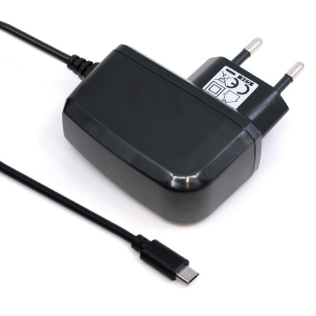 Chargeur Compatible pour Doro 1361, 1370, 2404, 2414, 2424 Chargeur Secteur 1A OTB avec Chiffon de Nettoyage mungoo