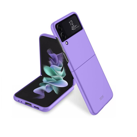 BoerHang Coque pour Samsung Galaxy Z Flip 4, Slim, PC Foldable Phone Case, Housse Résistante aux Chocs et Aux Rayures.(Violet)