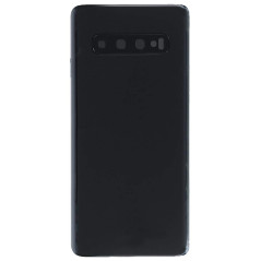 MMOBIEL Boîtier/Coque arrière de Remplacement Compatible avec Samsung Galaxy S10 G73F 2019 6.1 inch (Prism Black/Noir)