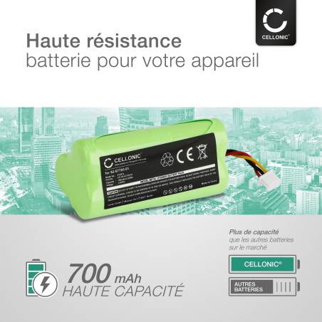 CELLONIC Batterie Compatible avec Motorola Symbol DS6878, DS6878-SR, Symbol LS4278, Symbol LS4278-M (700mAh) 82-67705-01,BTRY-LS