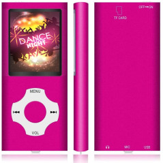 32Go Portable Lecteur Musical MP3, sans Perte HiFi, Radio FM, Enregistreur Vocal, Vidéo, E-Book, Sport pour Courir, 18 Heures de