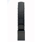 DISPLAY SALES Présentoir à borchure noir sur pied | Support avec 5 compartiments en acrylique | Porte brochures pliable avec sac