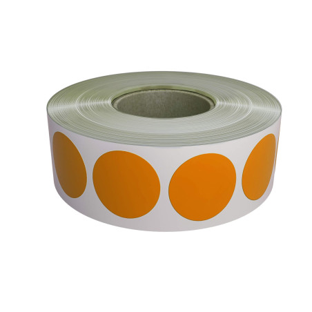 Rond Cercle Dots Stickers Rouleaux d'étiquettes en couleurs assorties de 1.9 cm – étiquette Autocollant pour l'Inventaire d'étiq