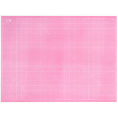 Elan Tapis de Découpe A0 Rose, Tapis de Coupe Auto-cicatrisant 90x120 CM, Planche de Découpe à 5 Couches, Self-Healing Cutting M