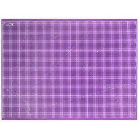 Elan Tapis de Découpe A0 Rose, Tapis de Coupe Auto-cicatrisant 90x120 CM, Planche de Découpe à 5 Couches, Self-Healing Cutting M