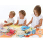 Apli kids 14769 - Boite de 4 Rouleaux de Gommettes Rondes 33 mm, Multicolore Apli kids 14769 - Boite de 4 Rouleaux de Gommettes Rondes 33 mm, Multicolore