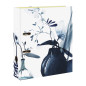 Clairefontaine 115935C - Un Classeur à Levier en Carton motifs Floral Peint à l'Encre Bleue - Dos 70mm - A4 maxi - Papier Finiti Clairefontaine 115935C - Un Classeur à Levier en Carton motifs Floral Peint à l'Encre Bleue - Dos 70mm - A4 maxi - Papier Finiti
