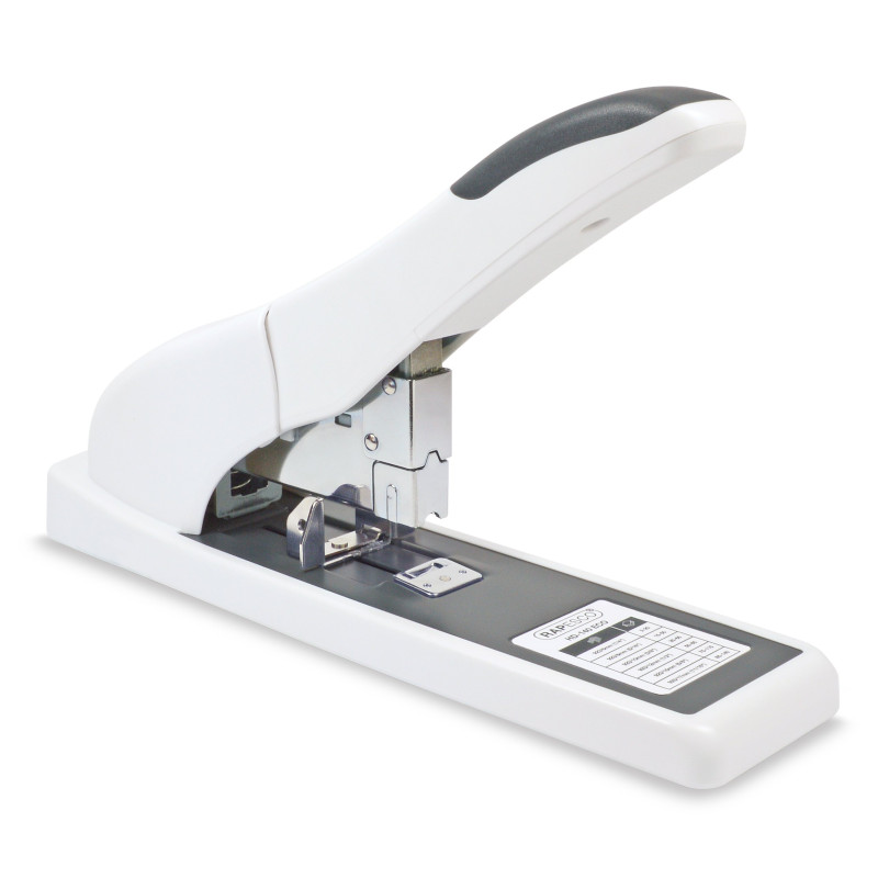 Rapesco 1396 ECO Agrafeuse HD-140 à Grande Capacité, Capacité de 140 Feuilles, Blanc Doux Rapesco 1396 ECO Agrafeuse HD-140 à Grande Capacité, Capacité de 140 Feuilles, Blanc Doux