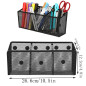 Ktnyl Porte Stylo Paniers de Rangement, Porte Stylo Magnétique, Organisateur de Bureau, Papeterie de Bureau en Maille, pour Stoc Ktnyl Porte Stylo Paniers de Rangement, Porte Stylo Magnétique, Organisateur de Bureau, Papeterie de Bureau en Maille, pour Stoc