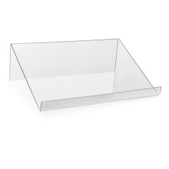 VITAdisplays Porte-lettres/serre-livres en tant que support de produit et porte-livres en PLEXIGLAS® original, 1 pièce, 30 x 9 x