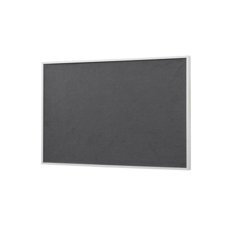 Bi-Office New Basic Tableau d'affichage en feutre avec Cadre Blanc 885 x 585 mm