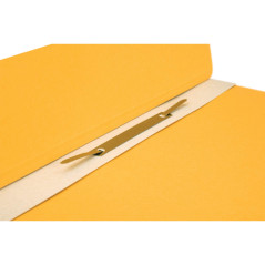 Falken - Réf. 80003825001F - Carton de 50 chemises à oeillet A4 1/2 VD KH - Jaune