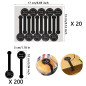 200 Pcs Autocollant Cadeau Long Style, Autocollants I'emballage Nourriture, Coffrets Cadeaux Autocollants D'étanchéité, de Maria 200 Pcs Autocollant Cadeau Long Style, Autocollants I'emballage Nourriture, Coffrets Cadeaux Autocollants D'étanchéité, de Maria