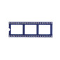 HUABAN 5 pièce DIP-40 DIP40 Type de soudure d'adaptateur de prise d'essai d'IC de largeur 18mm de lancement de broche ronde 2.54 HUABAN 5 pièce DIP-40 DIP40 Type de soudure d'adaptateur de prise d'essai d'IC de largeur 18mm de lancement de broche ronde 2.54