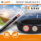 10 mètres de câble solaire Lapp ÖLFLEX SOLAR XLS-R T 2X6 mm² BK/RD Câble solaire jumelé 10 mètres de câble solaire Lapp ÖLFLEX SOLAR XLS-R T 2X6 mm² BK/RD Câble solaire jumelé