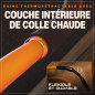 BAURIX® Kit de gaine thermorétractable 180 pièces - Rapport de rétraction 3:1 - Assortiment de tube thermorétractable étanche av