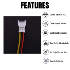 Connecteurs de Fils, 20 Jeux/Paquet Micro JST 1.25MM Fiche Mâle et Femelle à 2 Broches/3 Broches, avec Câbles de 100 mm, pour Ap