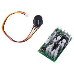 DC Motor Controller Kit 12V 24V 36V 48V/20A Drive Module High-Power Adjustable Speed PWM Dimming Switch Ultra-Compact LED Dimmer
