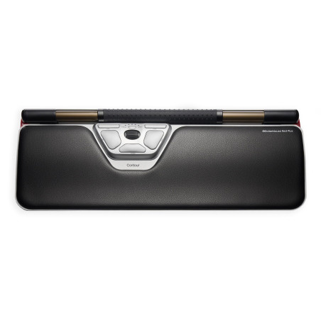 Contour RollerMouse Red Souris Ergonomique avec Repose-Paume Mousse à mémoire, prévenir lesTMS soulager Canal carpien, Compatibl