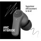 Fresh 'n Rebel Twins Rise, Ëcouteurs Bluetooth Intra-Auriculaires sans Fil avec Réduction de Bruit Active Hybride, Mode Ambiant,