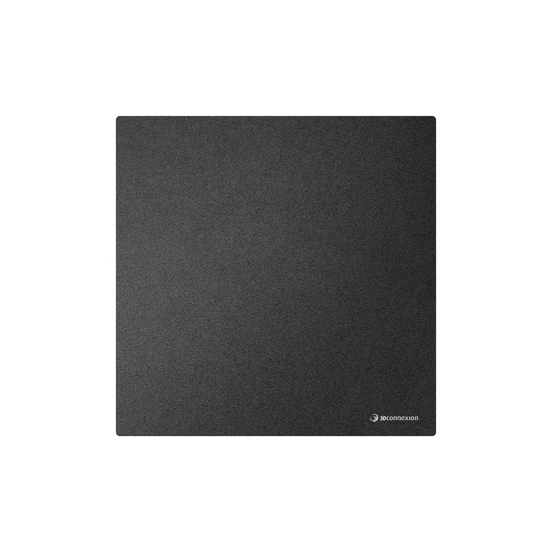 3Dconnexion CadMouse Pad Compact Noir - Tapis de souris (Noir, Uniforme, Silicone, Base antidérapante)