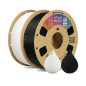 OVERTURE PLA Filament 1.75mm, 2kg Bobine (4.4lbs) 3D Drucker PLA Filament, Précision Dimensionnelle +/- 0.02mm (Noir 1kg+ Blanc OVERTURE PLA Filament 1.75mm, 2kg Bobine (4.4lbs) 3D Drucker PLA Filament, Précision Dimensionnelle +/- 0.02mm (Noir 1kg+ Blanc