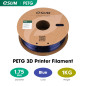 eSUN PETG Filament 1.75mm, Imprimante 3D Filament PETG, Précision Dimensionnelle +/- 0.05mm, 1KG Bobine (2.2 LBS) Filament d'imp eSUN PETG Filament 1.75mm, Imprimante 3D Filament PETG, Précision Dimensionnelle +/- 0.05mm, 1KG Bobine (2.2 LBS) Filament d'imp