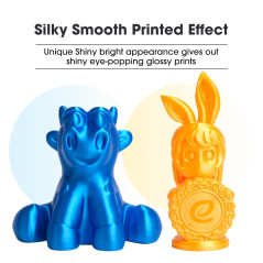 eSUN PLA Soie Filament 1.75mm, Soyeux Brillant Imprimante 3D Filament PLA, Précision Dimensionnelle +/- 0.05mm, 1KG Bobine (2.2 
