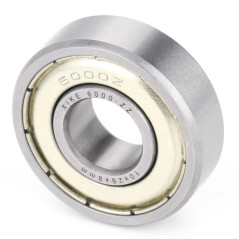 XiKe 6000ZZ Roulements à billes 10x26x8mm - Acier 100Cr6 - Double joint métallique - Pré-lubrifié - Lot de 2.