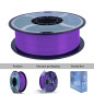 ZIRO Filament de Imprimante 3D PLA Basic Color Series 1.75mm 1kg (2.2 lbs), Précision Dimensionnelle +/-0.03 mm, Violet
