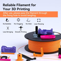 kexcelled PLA Filament pour Imprimante 3D 1,75 mm +/- 0,03 mm, Couleurs Vives, Haute Stabilité, Convient à la Plupart des Imprim