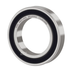 XiKe 2x Roulement à billes 6803-2RS 17x26x5mm - Acier à roulements 100Cr6 et Pré-lubrifié, Double joint caoutchouc, 6803RS Roule